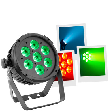LightFrog LED PAR 7-15 RGBWA+UV